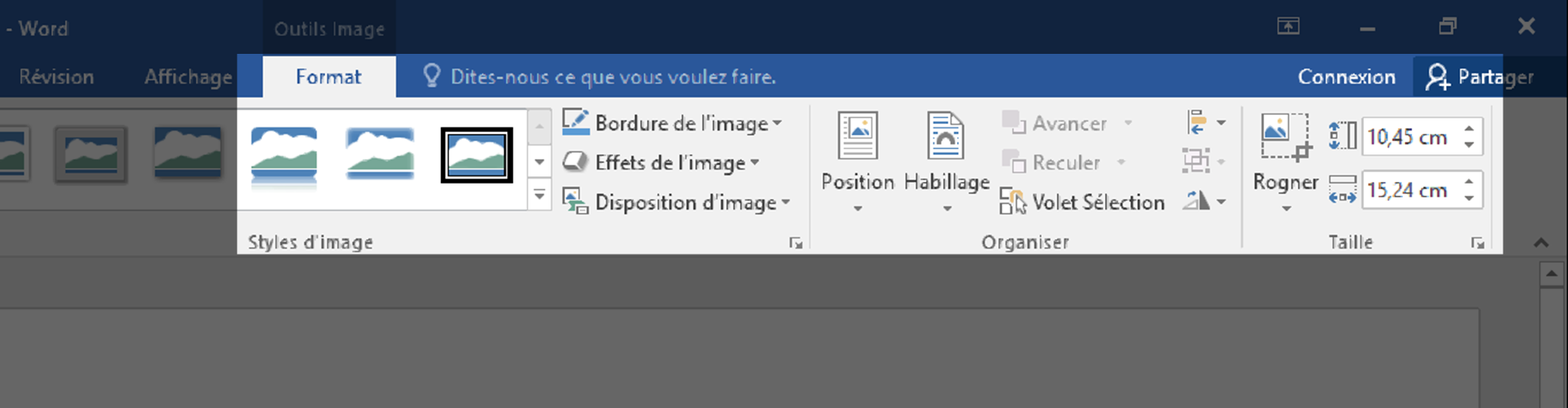 Modifier une image